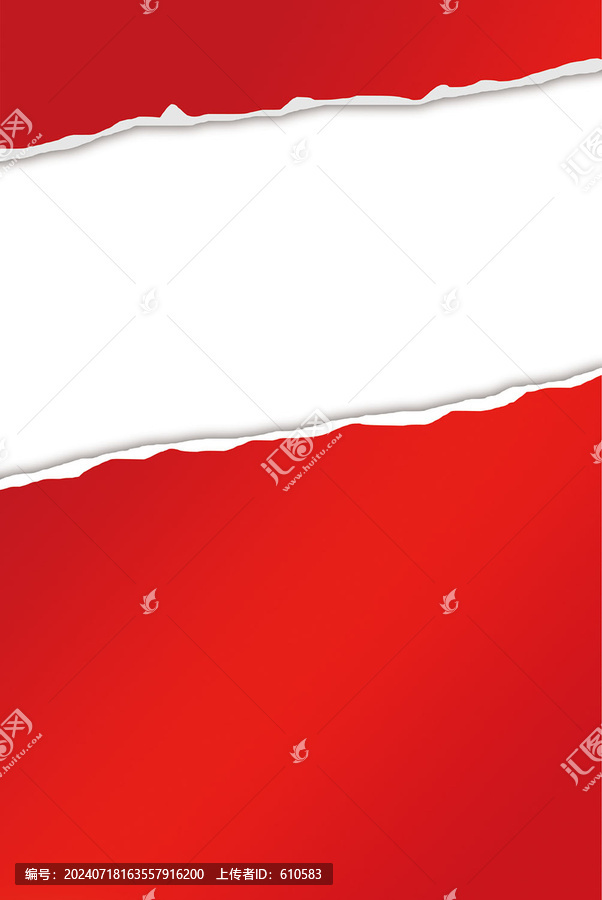 撕紙白邊效果