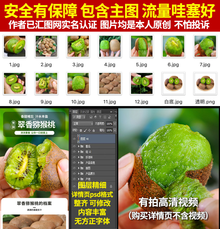 翠香獼猴桃詳情