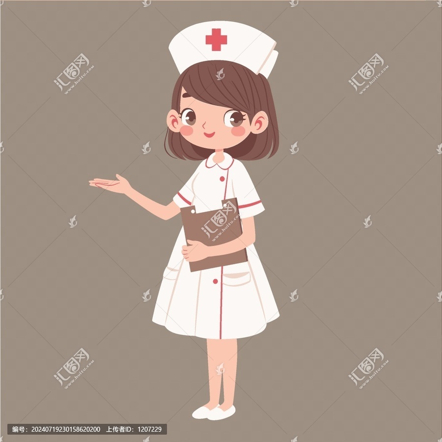 卡通小護(hù)士形象