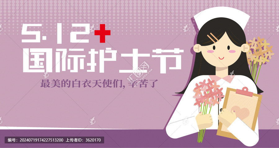 國(guó)際護(hù)士節(jié)海報(bào)