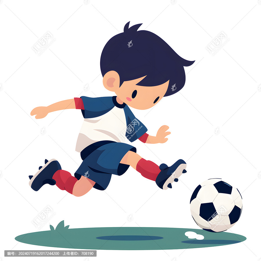 足球少年運(yùn)動(dòng)兒童幼兒踢足球
