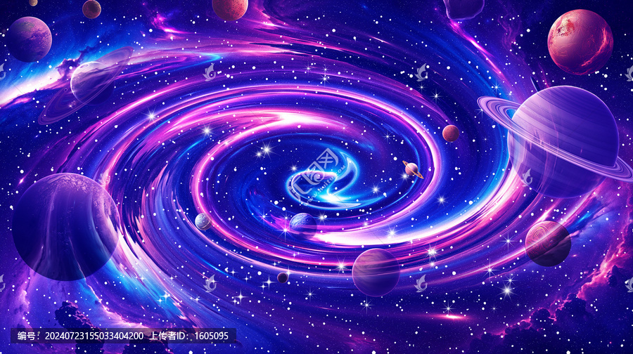 星空宇宙旋渦星球星系太空