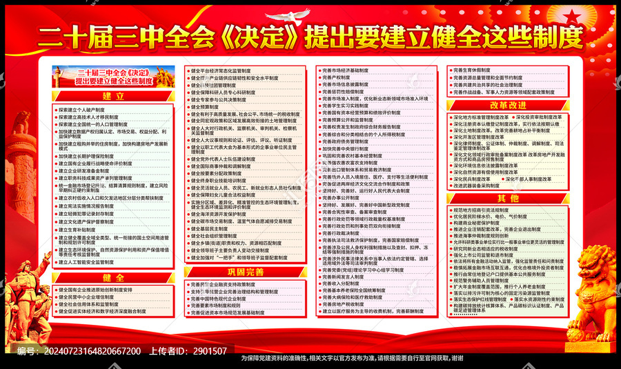 二十屆三中全會決定