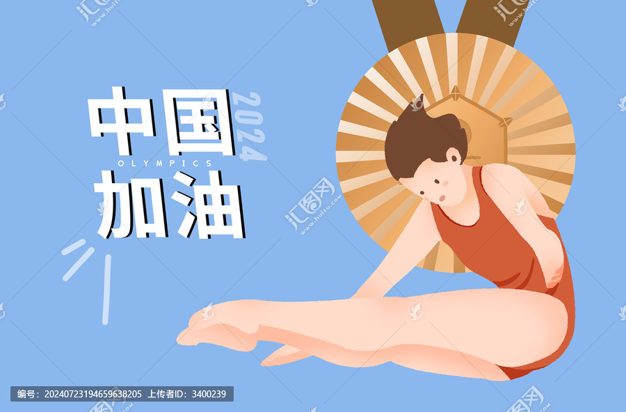 奧運會女子跳水海報