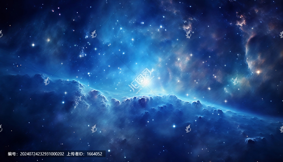 藍色星空