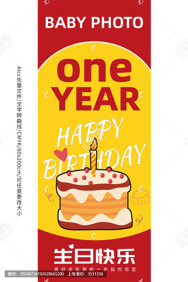 一周歲生日快樂