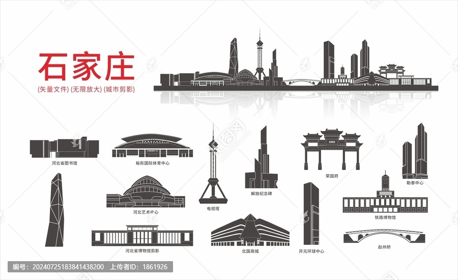 石家莊城市剪影