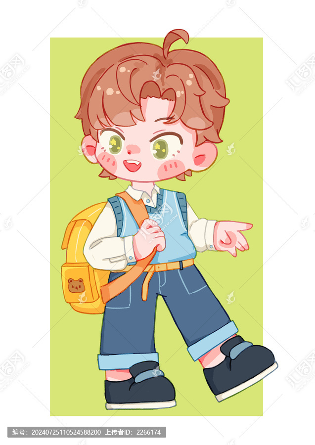 Q版男孩