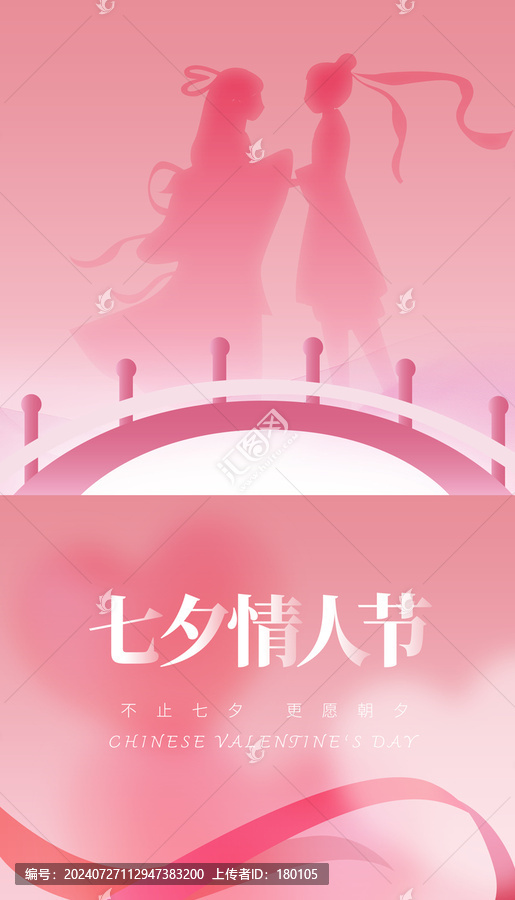 七夕情人節(jié)海報