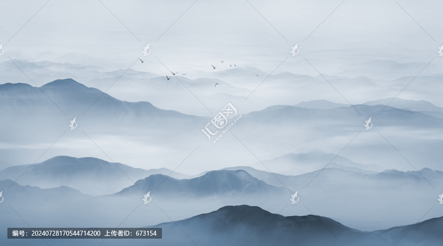 遠(yuǎn)山圖