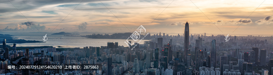 深圳城市全景圖