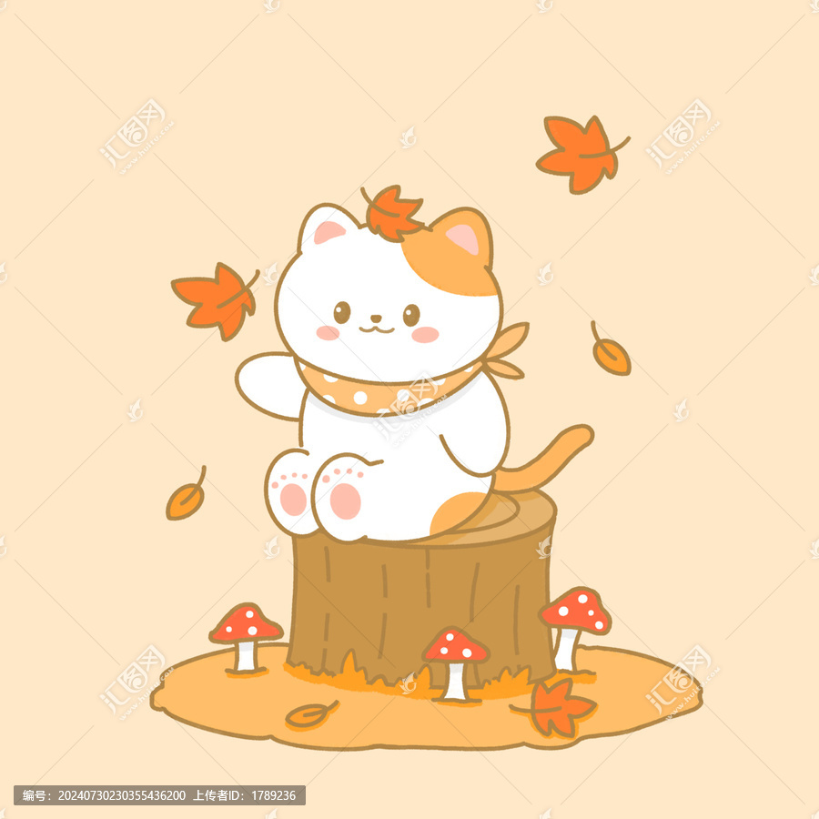 秋天插畫