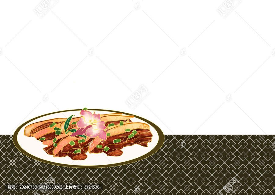 廣西特色美食小吃荔浦扣肉