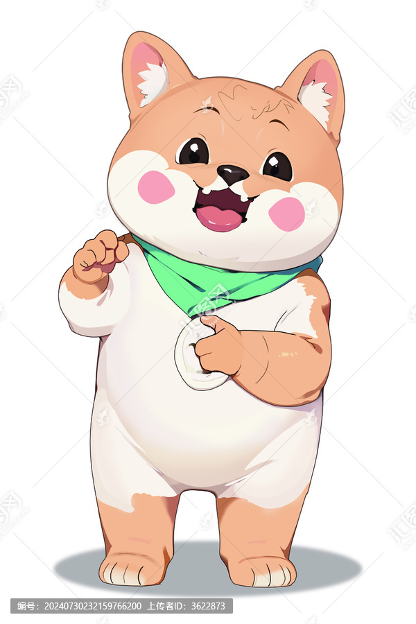卡通小狗