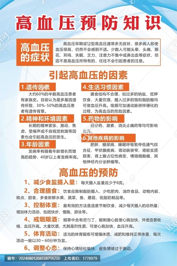 高血壓預(yù)防知識(shí)