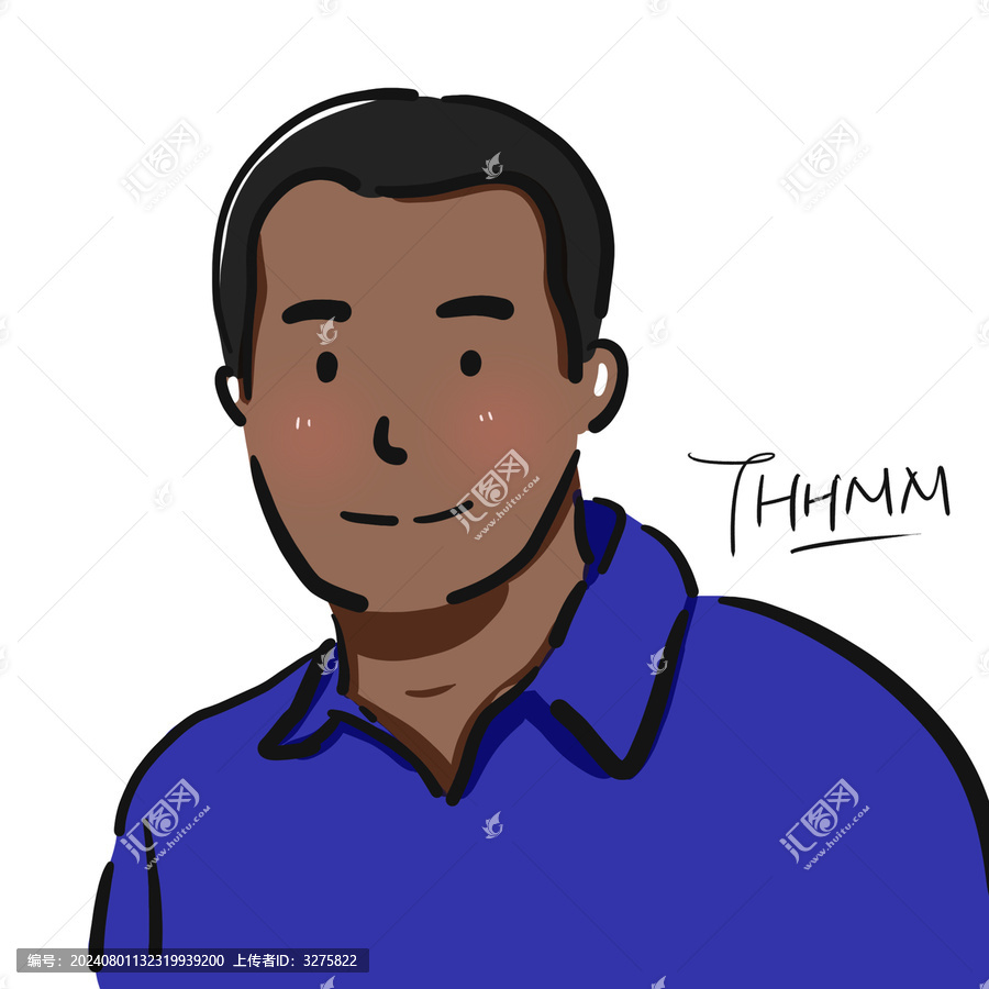 豆豆眼男頭像