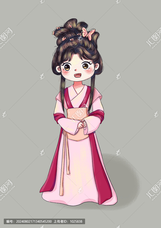 插畫女孩
