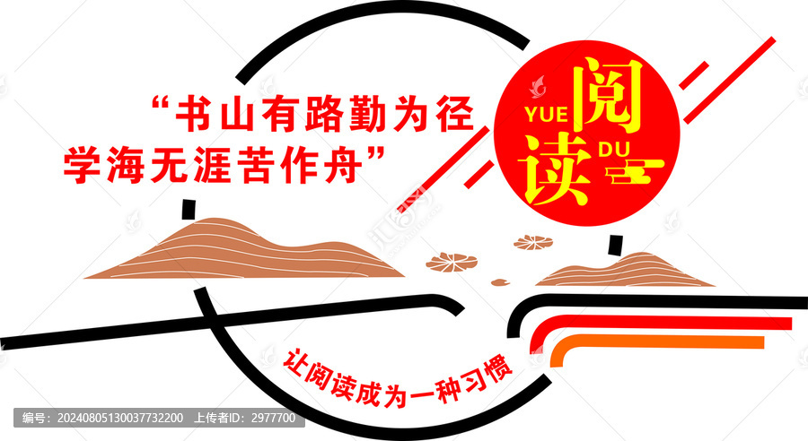 閱讀室形象墻