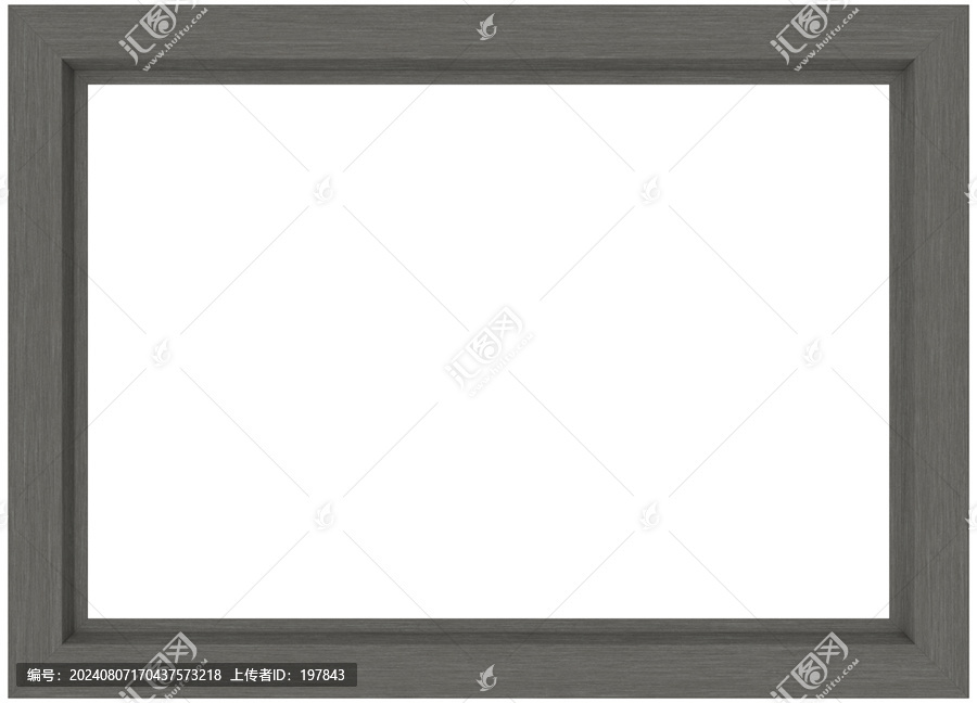 科技灰橡相框