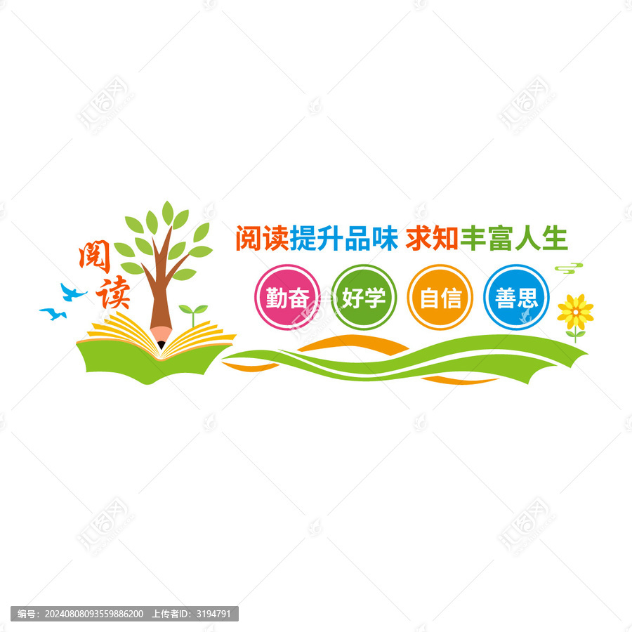 閱覽室形象墻