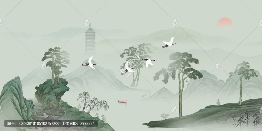青綠山水