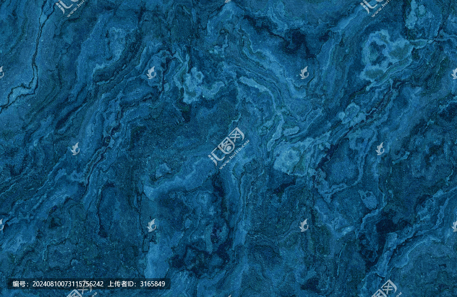 奢石藍灰色流水紋大理石紋理