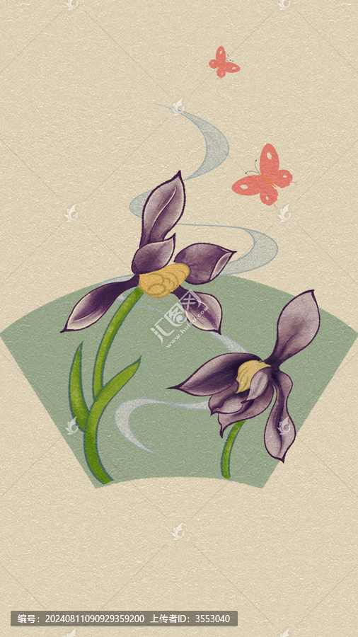 古風(fēng)蘭花