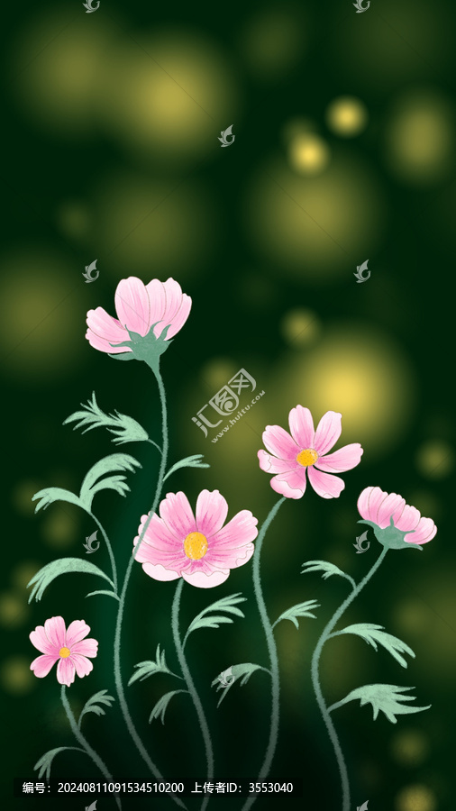 粉色雛菊