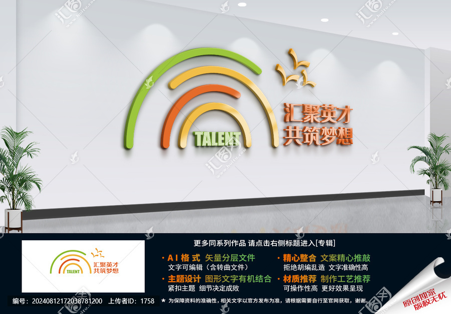 人才社區(qū)文化墻