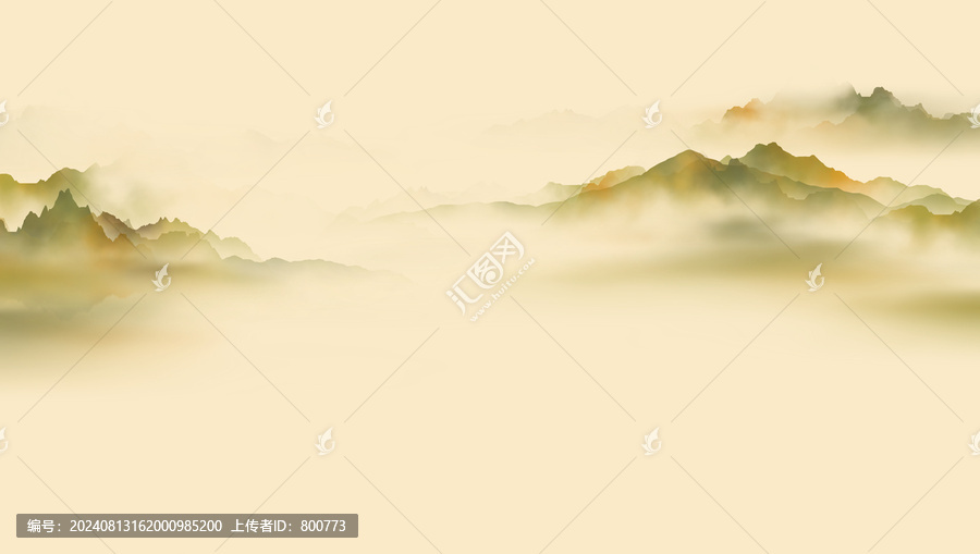 青綠寫(xiě)意山水