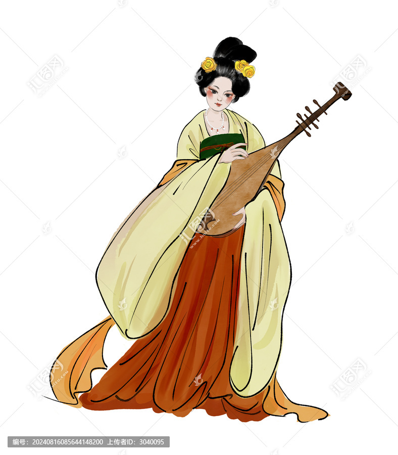 唐朝復(fù)古美人國風(fēng)
