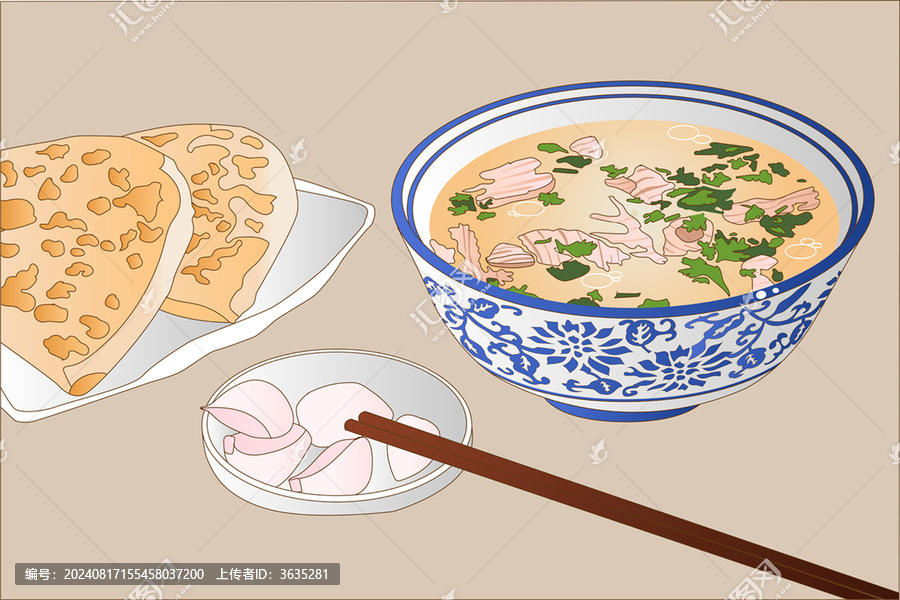 羊肉泡饃