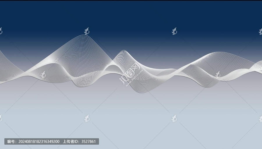 抽象線條背景墻