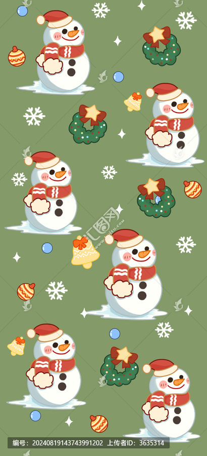 圣誕雪人