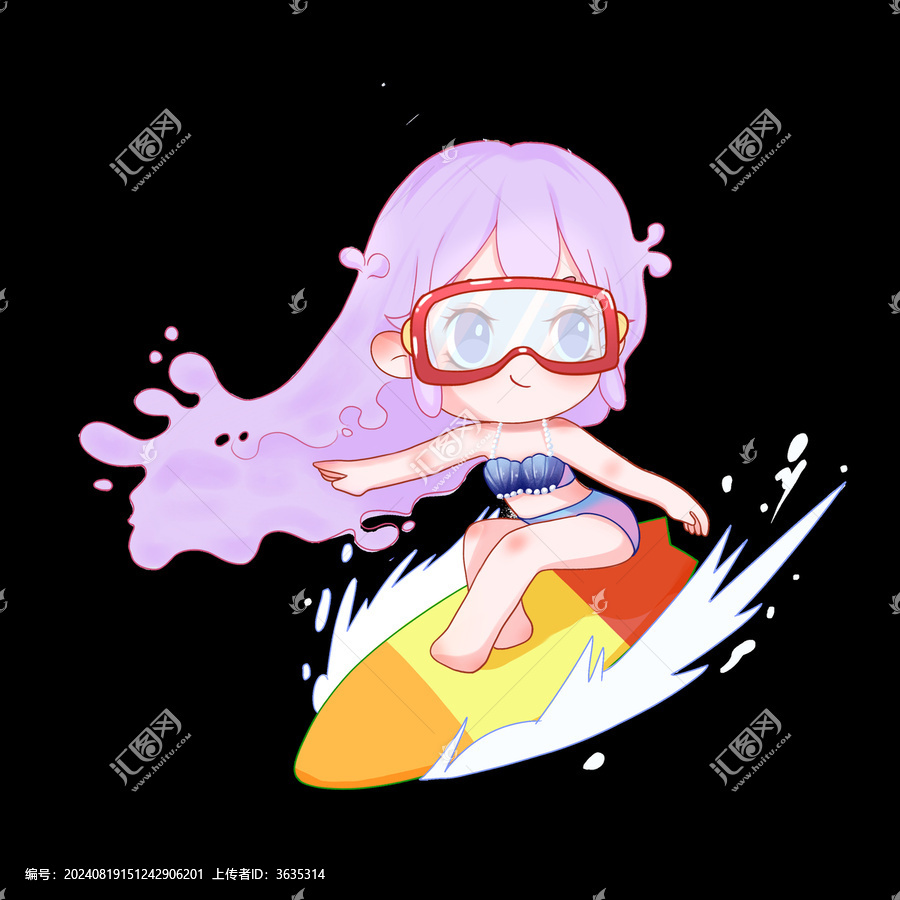 沖浪女孩