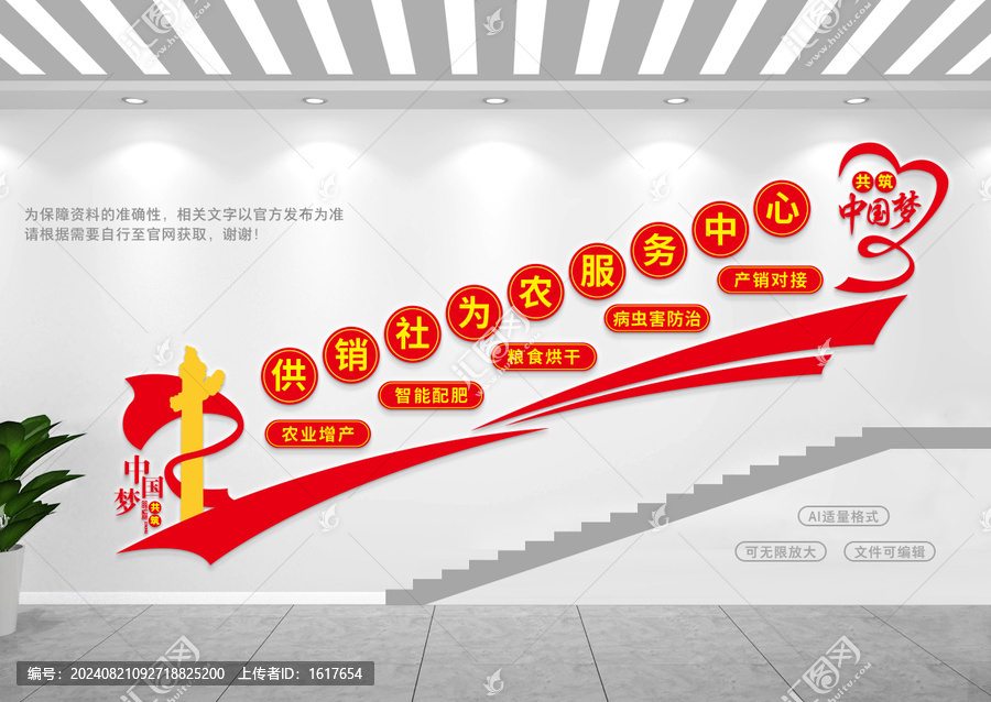 供銷社為農(nóng)服務(wù)中心樓梯