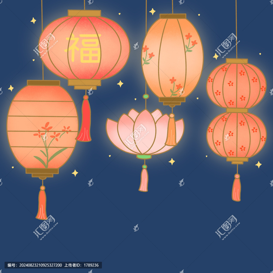 燈籠插畫(huà)