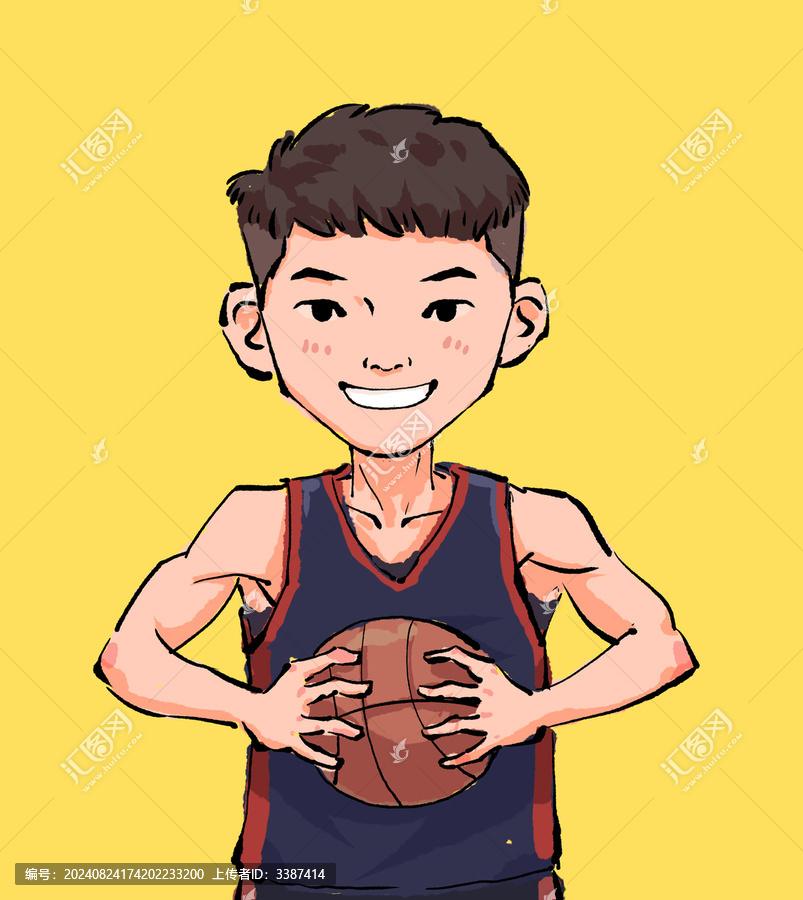 籃球運動員抓球