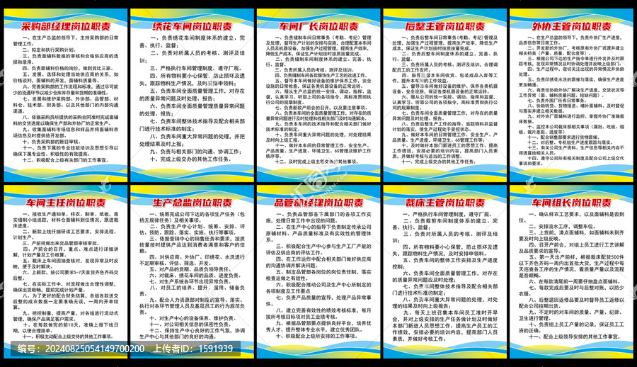 生產(chǎn)車間全套制度