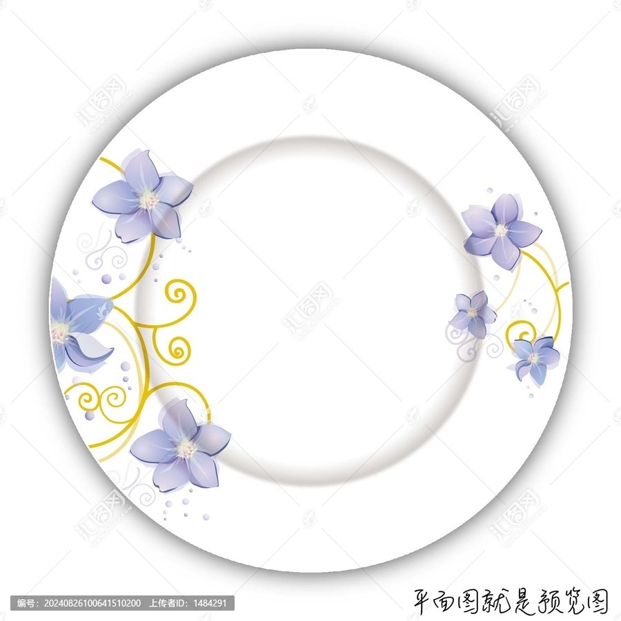 餐具花面