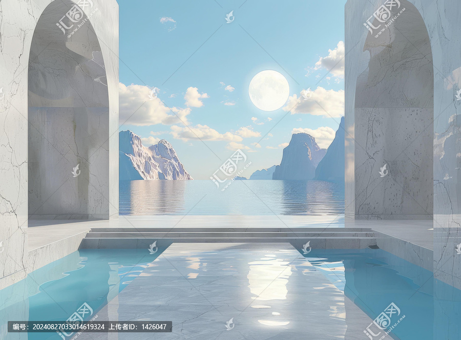 超現(xiàn)實風(fēng)景：自然之美