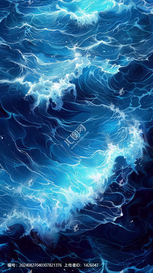 浩瀚無垠的大海