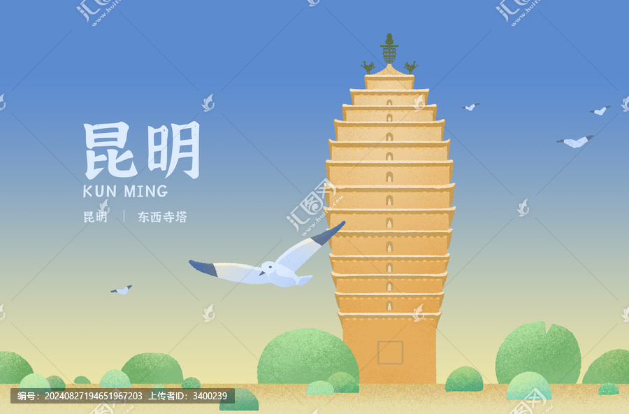 昆明東西寺塔