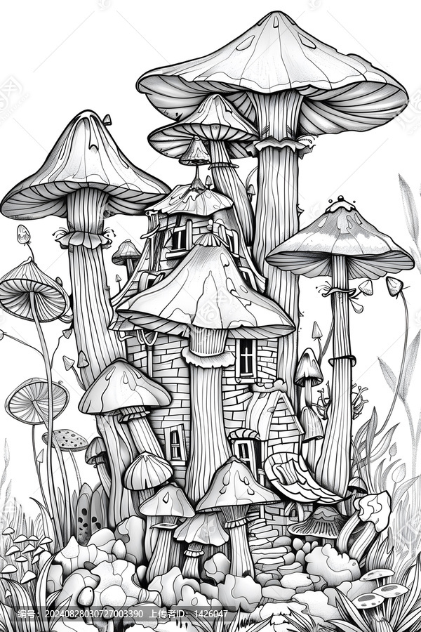 蘑菇屋奇幻小屋