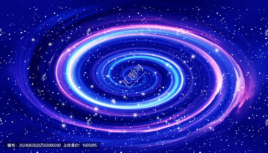 旋渦星空宇宙背景