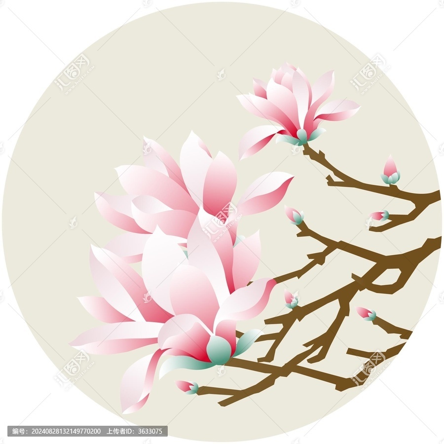 木棉花插畫