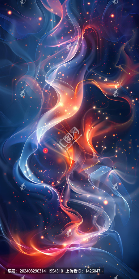 炫彩星云的AI圖片