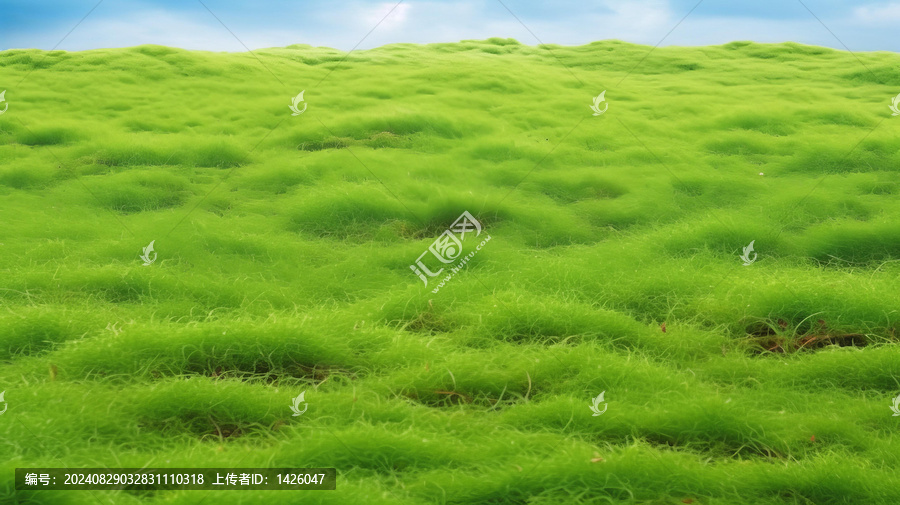 郁郁蔥蔥的綠色草地