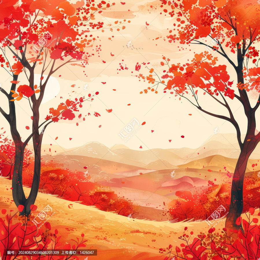 秋山紅葉村