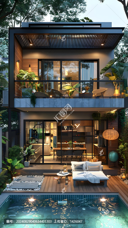 現(xiàn)代風格的住宅